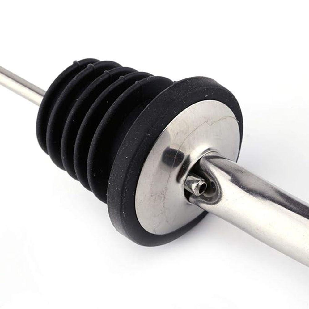 6/12 шт. с резиновыми пылезащитными колпачками Дозаторы для бутылок ликера Самозакрывающийся носик-дозатор для оливкового масла Уксус