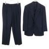 90s Wool Old Suit Setup R48-45 Navy System Men's Used