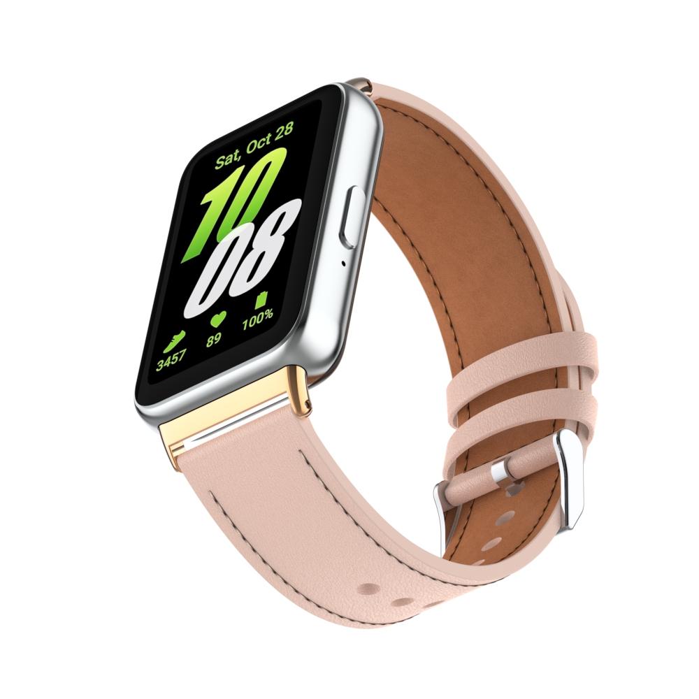Кожаный ремешок для Samsung Galaxy Fit 3 R390, ремень-браслет для часов Fit 3 SM-R390, петля для ремня