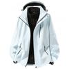 Unisex 3-in-1 Waterproof Windproof Insulated Outdoor Jacket With Removable Fleece Liner Hiking Camping Cycling