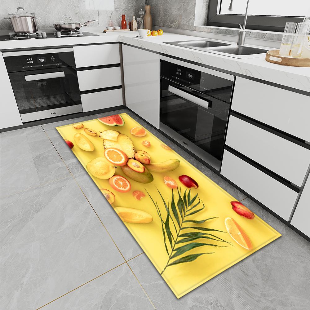 Кухонный коврик, коврик для двери, крыльца, длинный ковер для спальни, балкона, ванной комнаты, нескользящий пол, ковер для гостиной