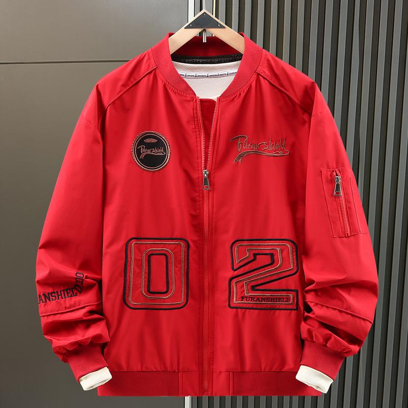 Plus Size 4XL-12XL Oversize Bomber Jackets for Men Outerwear Fashion Long Sleeve Short Coat