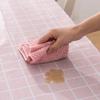 Table Cloth Durable Plaid Table Design Waterproof Room PEVA Dining Kitchen Protector Cover Home