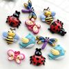 10pcsNew Beetle Butterfly Dragonfly Flying Bird Resin Decorative Flat Back Diy Hairpin Making Accessories Mobile Phone Flat Back