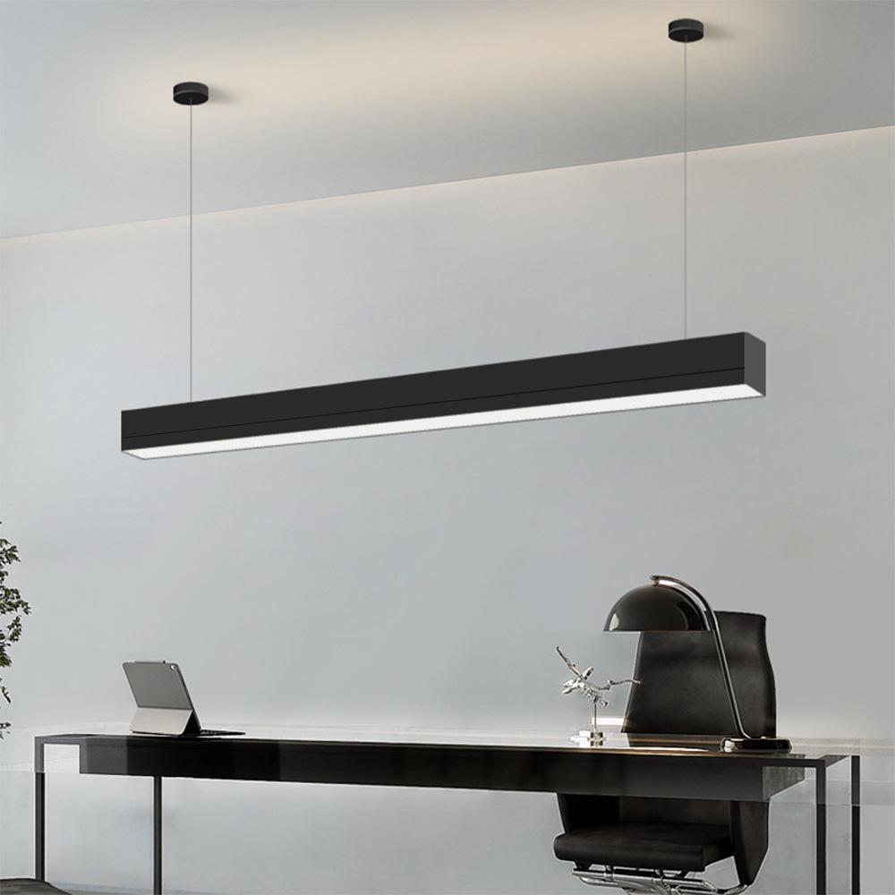 ETL US Standard LED Work Light - Aluminum Alloy Linear Pendant for Meeting Rooms and Offices