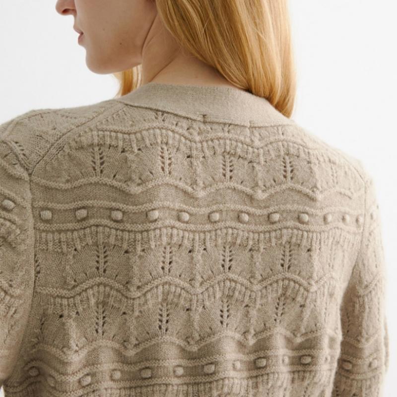  She S miSS шерстяной кардиган с V-образным вырезом SSkcdo41080 Lk