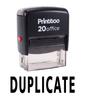 Printtoo Office Стационарная индивидуальная печать DUPLICATE Самокрасящаяся резина