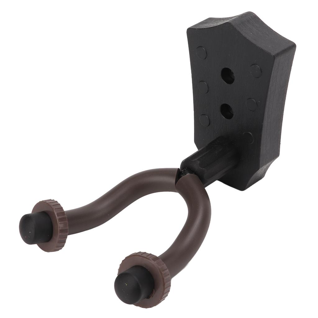 Настенный крючок для гитары Черный Подставка-вешалка для акустической гитары Настенное крепление Держатель для укулеле для музыкального магазина, выставочного зала