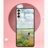 Чехол-картина Клода Моне для Samsung Galaxy S25 Ultra S21 S22 S23 S24 Ultra S9 S10 S20 Plus S25 FE Защитная крышка Funda