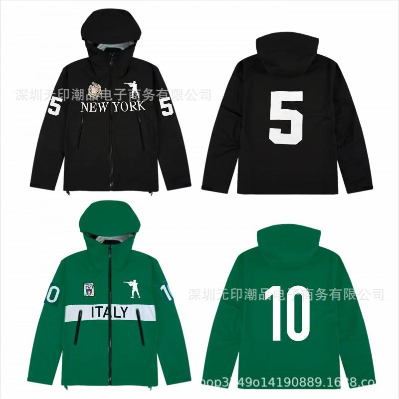 Creative 3D Embroidered Letter Hoodie Street Style Sweatshirt Women Regular Fit Winter 2025