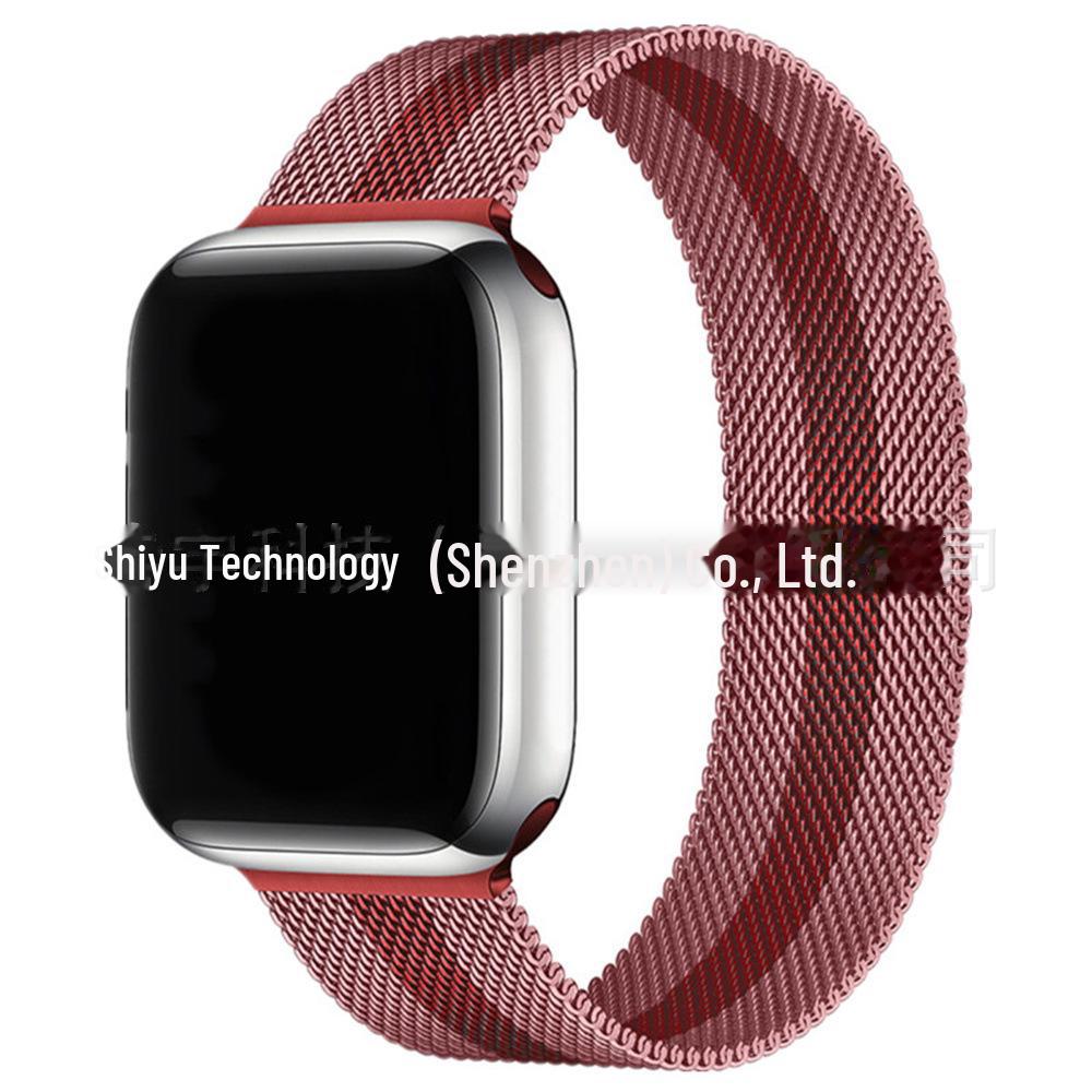 Совместимый металлический ремешок-петля для Apple Watch Series 5-9, SE