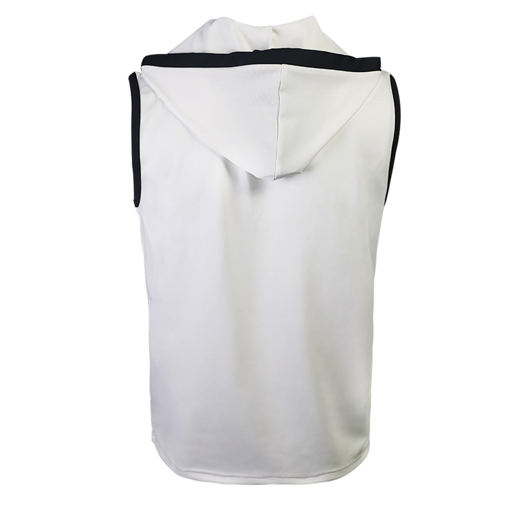 European and American Style Men's Summer Waistcoat Hooded Sleeveless Vest Fashion Casual Tank Top