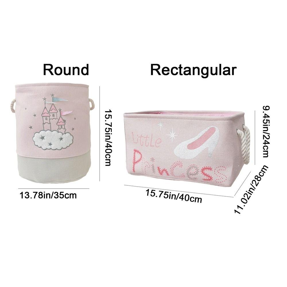 Large Capacity Dirty Clothes Storage Basket Cute Laundry Hamper  Living Room