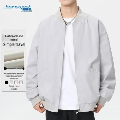 Повседневная куртка JEANSWEST для пары с воротником-стойкой