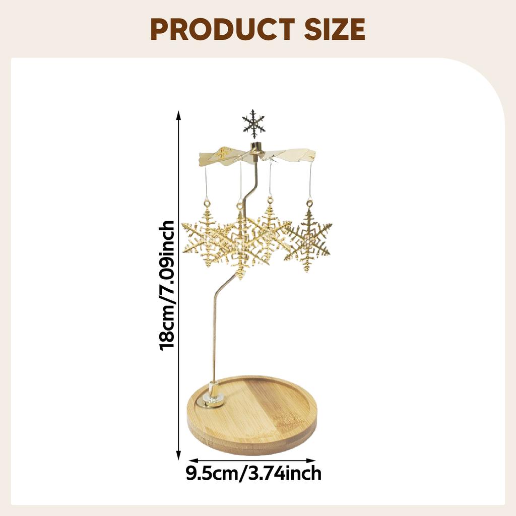 Металлический вращающийся подсвечник, подсвечник для чайной свечи, настольное украшение, декор, деревенский свадебный декор для стола, вращающийся подсвечник