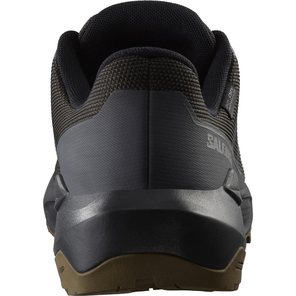 Походные треккинговые ботинки ELIXIR TOUR WP Tour см [Salomon] (Эликсир Водонепроницаемый) Мужской черный/асфальт/Castlerock 27.5