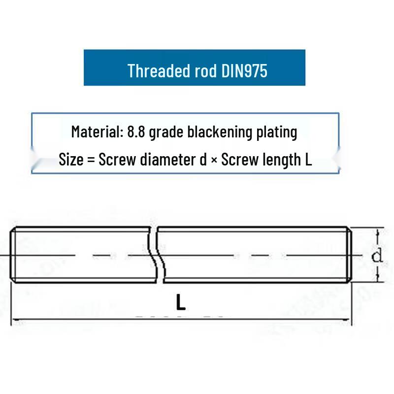 JINGGONG High-Strength Threaded Rod