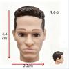 Male Doll Heads Quality Makeup Doll Figure Collection Doll Parts Famous Men Stars Rare Face Doll Heads DIY Toy Accessories