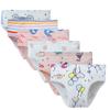 3 Pairs 2-12 Years Kids Girls Cartoon Printed Panties
