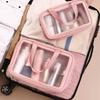 Waterproof Travel Toiletry Bag with Dry/Wet Separation and Large Capacity for Cosmetics and Swimming Gear