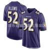 Baltimore Ravens Retro Football Jersey Mens NFL Style Sportswear Black White Purple Size S-XXXL