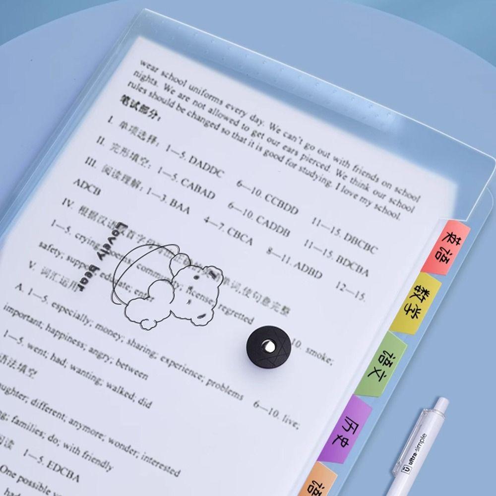 Папка-органайзер формата А4 с 8/12 карманами, большой вместимости, для хранения тестовых работ, для школы и офиса