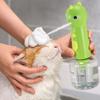 Rechargeable Dog Shampoo Dispenser Dinosaurs Shape Dog Shower Foamer  Pet Cleaning