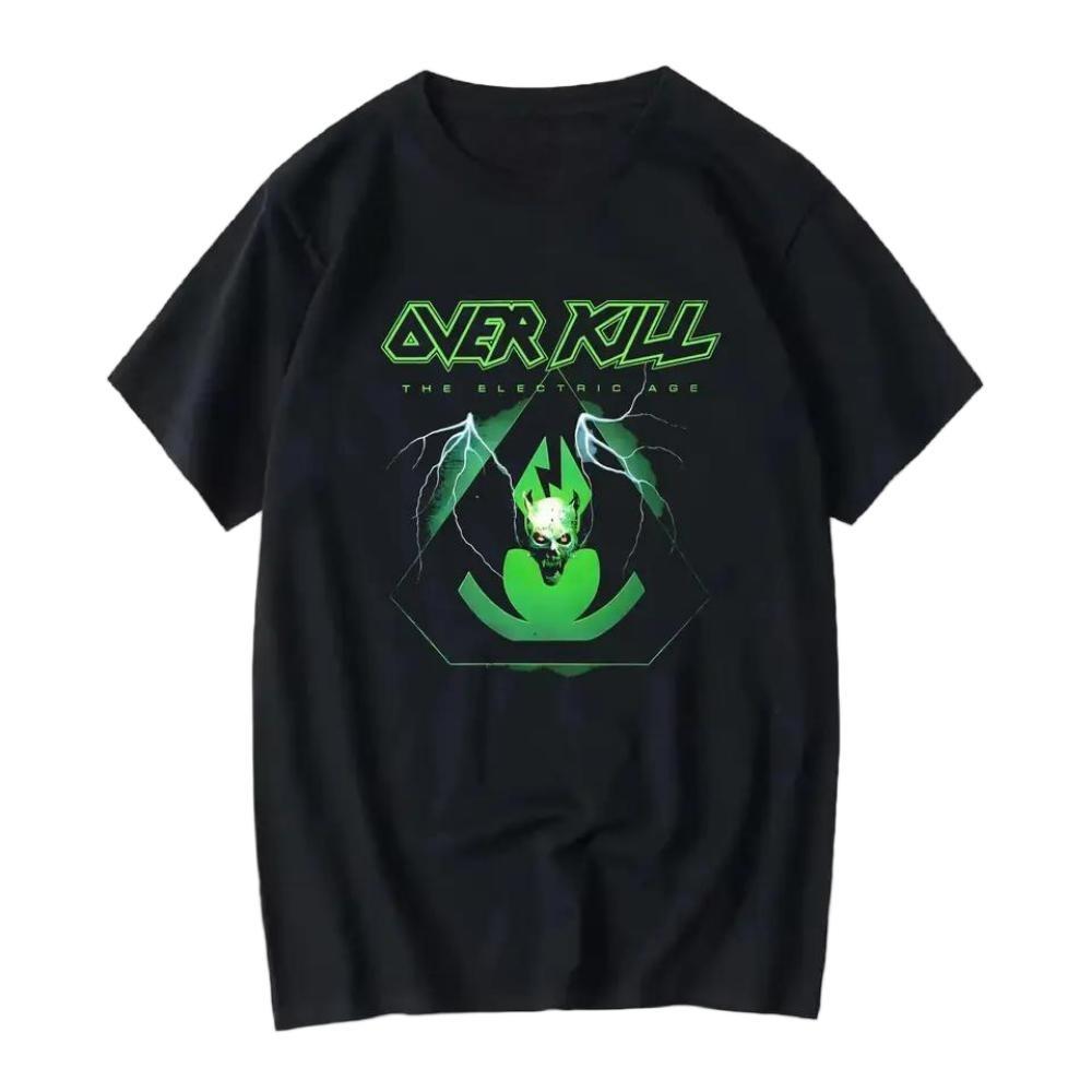 Overkill The Electric Age Thrash Metal T-Shirt