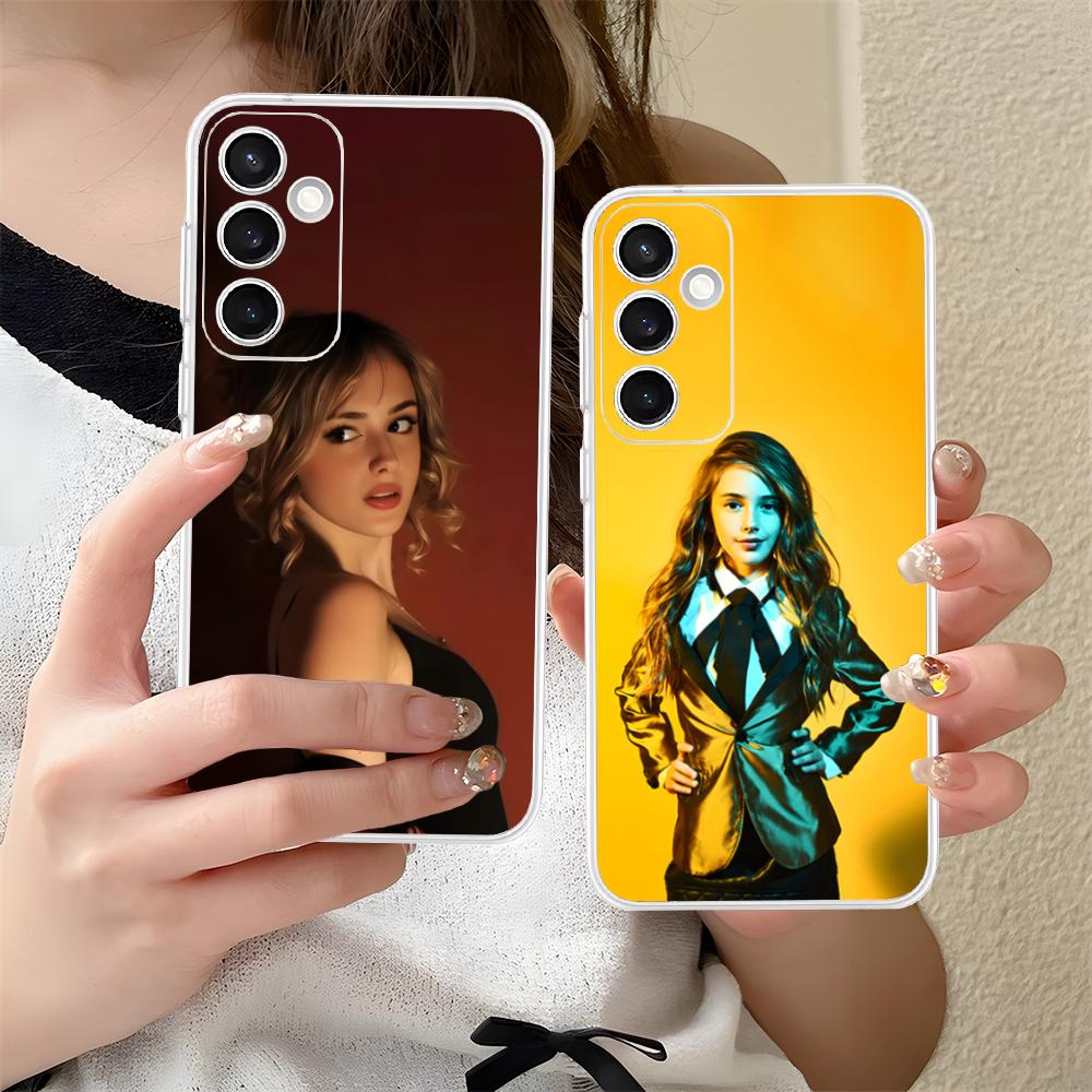 Чехол для мобильного телефона Julia Butters для Samsung Galaxy S25 S24 S23 S22 S21Plus FE Ультрапрозрачный Цветной Чехол для смартфона Красивый