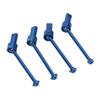 Front Rear Drive Shaft Aluminum Alloy Driveshaft CVD for   Latrax Teton 1Celsius18 RC Car