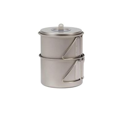 Набор посуды для одного человека Snow Peak Kiwami Titanium SCS-004TR Легкое туристическое снаряжение для приготовления пищи