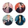 32/44/58mm Tokyo Revengers Brooch On Backpack Handmade Round Badges Anime Icon Badges for Clothes Hat Gifts Lapel Pins Accessories