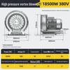 High-Pressure Vortex Air Pump & Blower for Industrial Use and Fish Pond Aeration