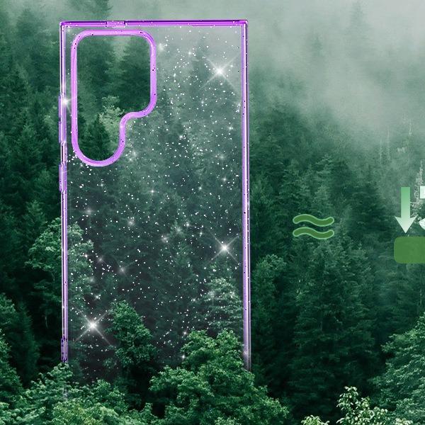 Прозрачный блеск для чехла мобильного телефона Samsung A56 Samsung S25ultra S23ultra двусторонняя пленка A53