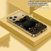 Круглые и яркие глаза Для iPhone 17Pro Max 16 17 Pro 15 Pro 14 13 Plus 12 Mini 11Pro Max XR 16E 17Air Золотой стеклянный чехол для телефона