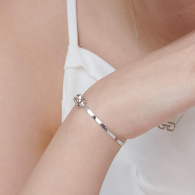 GEIGER Jewelry Фирменный браслет-бангл Серебряный браслет GISVBB005