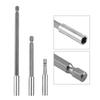 Magnetic Bit Holder Set 60/75/100/150mm Extension Rod 1/4" Hex Shank Set