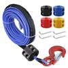 Cable Protector Rubber Plug Prevent Pulling Bounce and Abrasion Winch Mount Stop Rope Line Cable Saver for Wire & Synthetic Rope