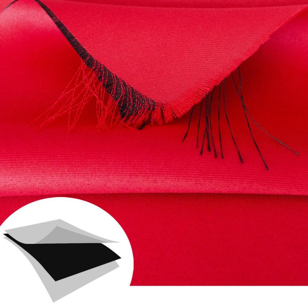 High-Precision Matte Cloth Full Blackout Curtain Cloth Engineering Sunshade Lining Curtain Finished Product