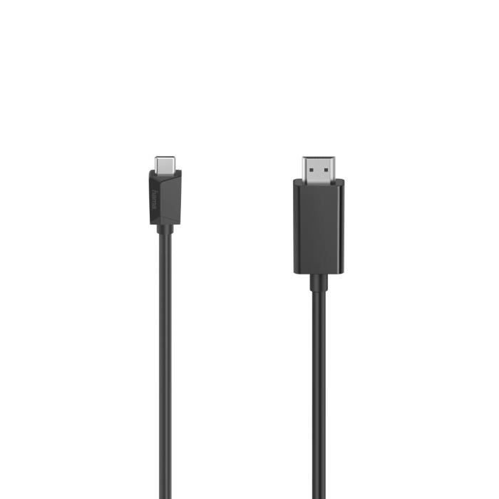 Câble vidéo - USB-C - HDMI™ - Ultra-HD 4K - 3,00 m - Double blindage