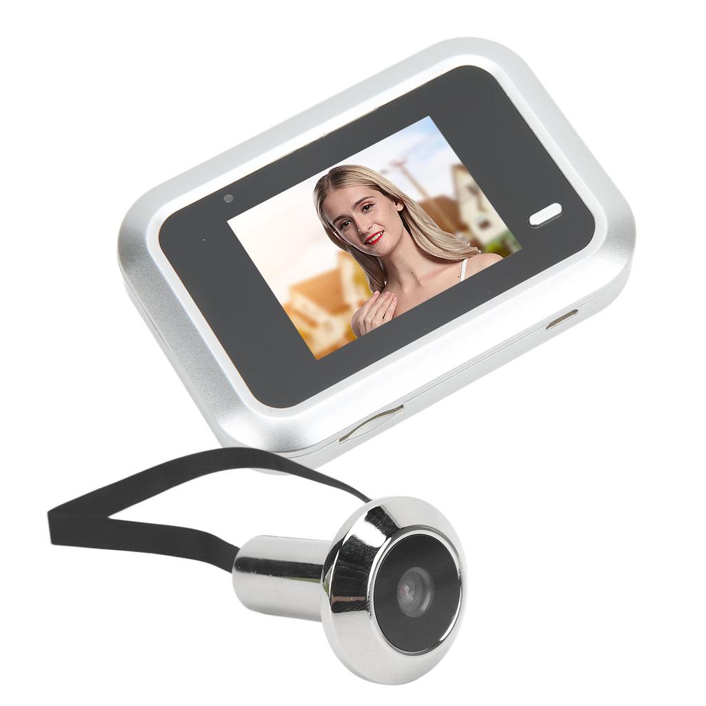 1MP Smart Digital Door Viewer with 2.4in TFT Display 160 Degree Wide Angle FIFO Function for Home