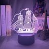Транспорт Животное 3d Светодиодный Ночник с Сенсорным Управлением и для Декора Детской Комнаты