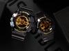 Casio Мужские часы G-SHOCK GA-110GB-1A, цифровые, кварцевые, ударопрочные, водонепроницаемые 200 м, из смолы