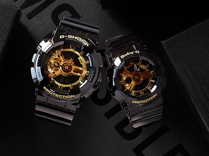 Casio Мужские часы G-SHOCK GA-110GB-1A, цифровые, кварцевые, ударопрочные, водонепроницаемые 200 м, из смолы