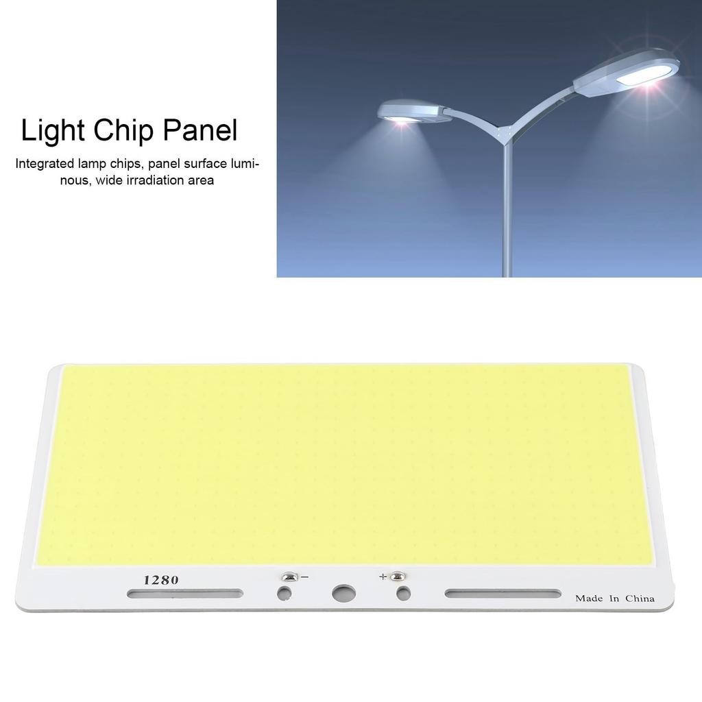 Панель COB LED, 12В 70Вт 6500K 70Вт Светодиодный Интегрированный Чип Панель Освещения Лампа Прожектор, для Кемпинга Рыболовной Лампы, Чистый Белый