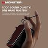 Monster DS01 Портативная беспроводная колонка для улицы BT V6.0 Водонепроницаемая IP67 1500 мАч Высококачественный мини-сабвуфер Акустика
