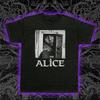 Футболка Alice 1988 Мужская Женская Футболки Топ Ян Шванкмайер Фильм Футболка Сюрреалистичная Темное Фэнтези Графическая Футболка