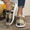 Canvas Shoes for Woman Ladies Autumn Breathable Loafers Light Weight Slip-on Flat Sneakers Women's Casual Vulcanized Shoes 36-43