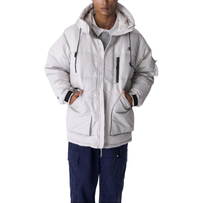 Converse Мужская пуховая куртка Белая 10025249-A01