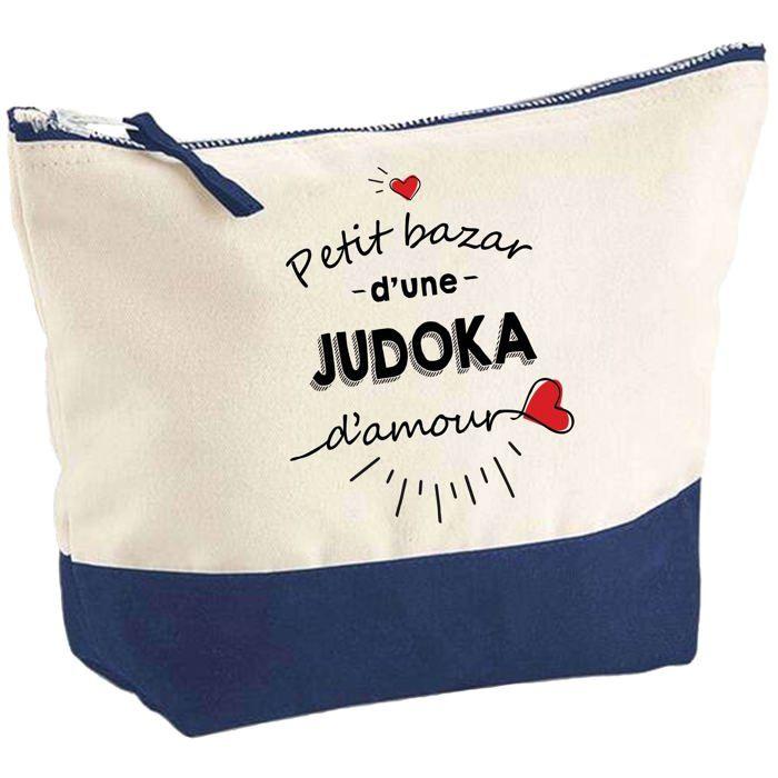 Trousse de maquillage - PLANETEE - Bazar d'une Judoka d'Amour - Grand format - Coton - Impression HD
